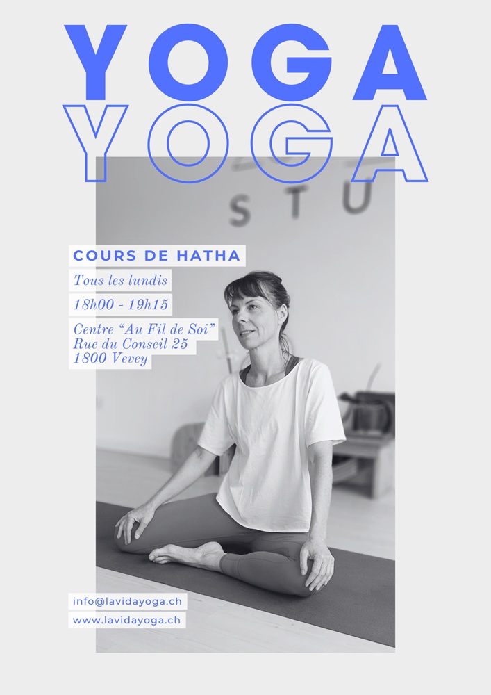 Flyer cours au fil de soi